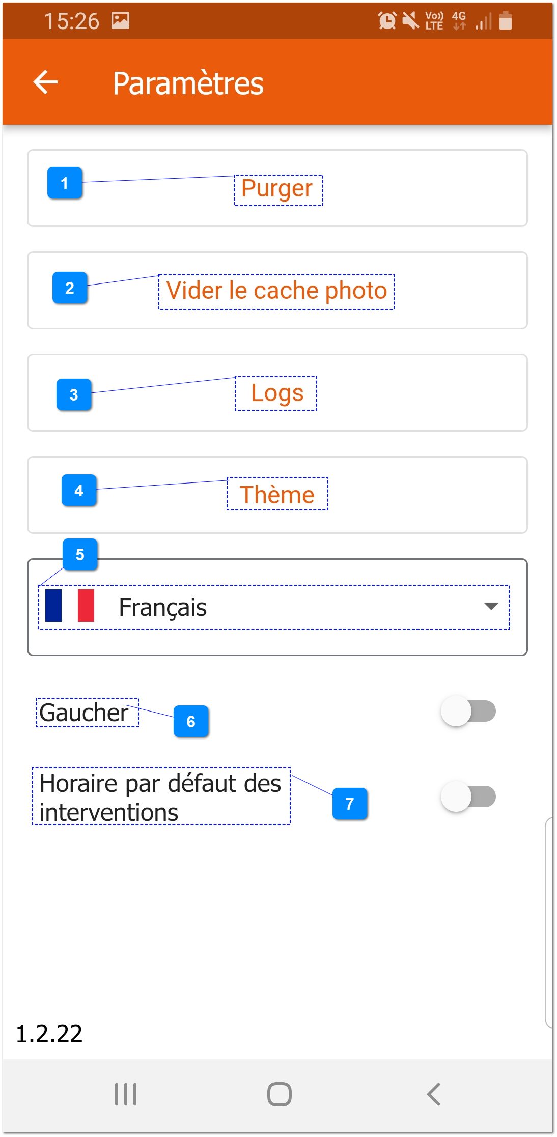 3.1. Cléf de configuration