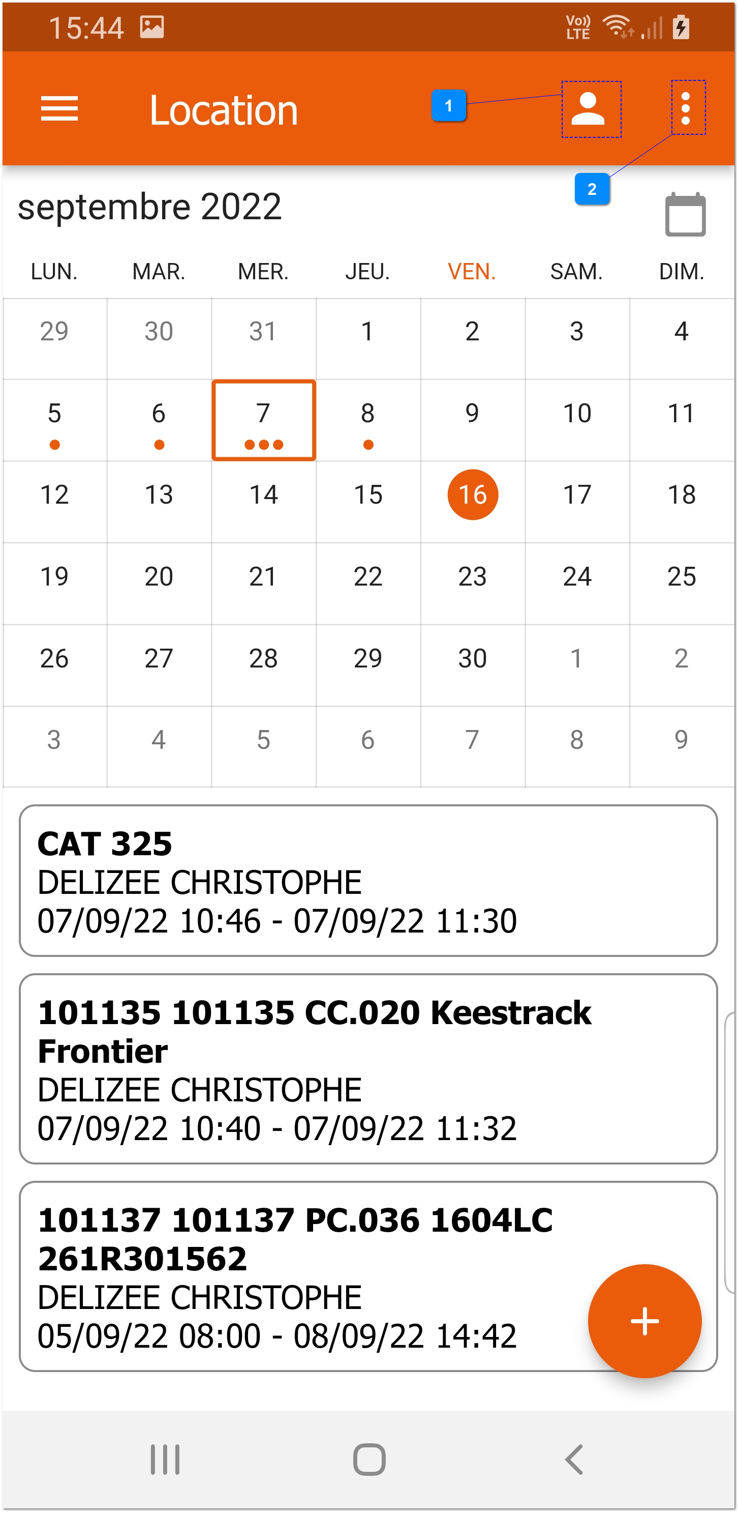 3.8. Matériel location
